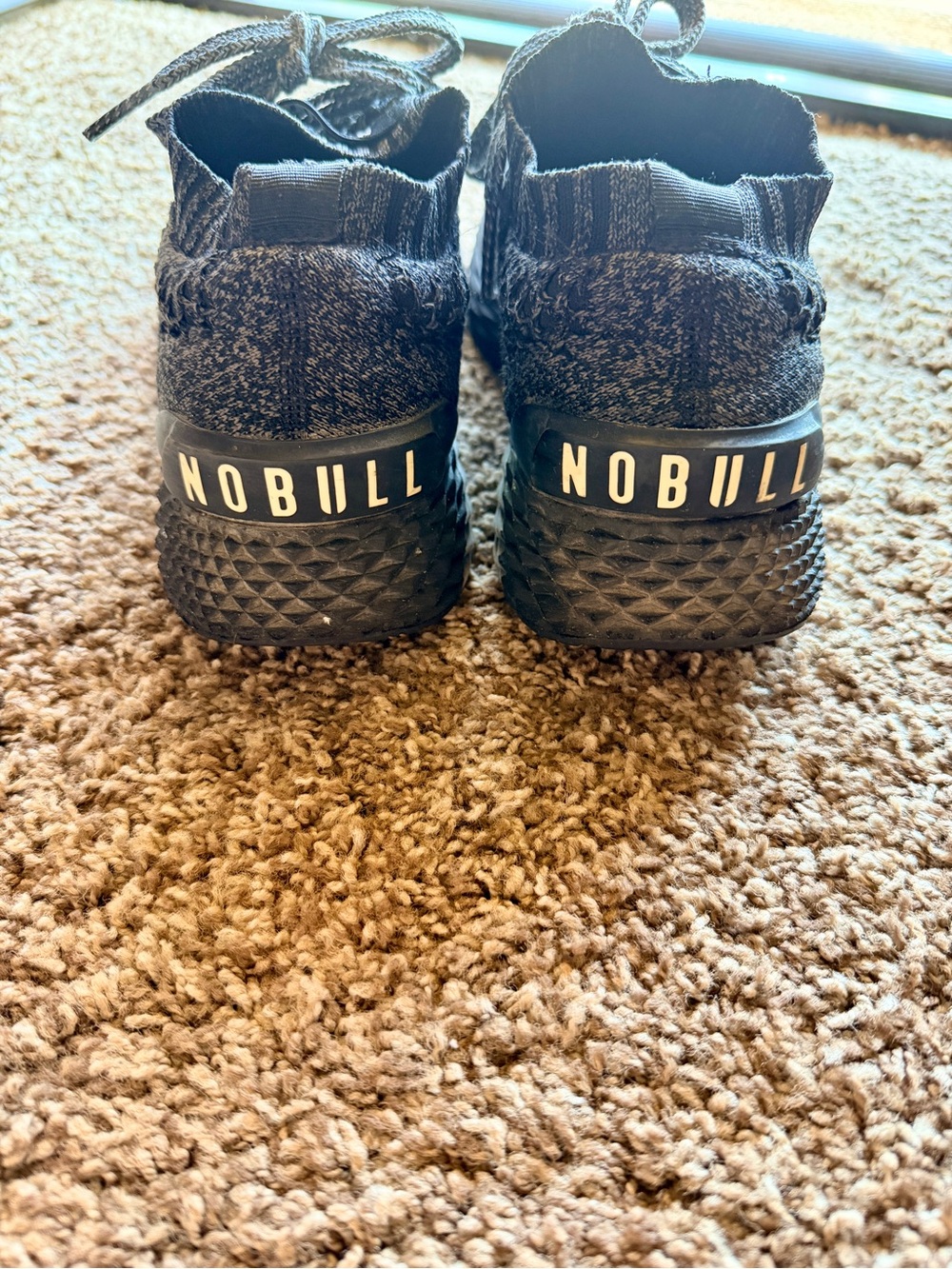 NOBULL Black Knit Athletic Shoes - Picture 3 of 11